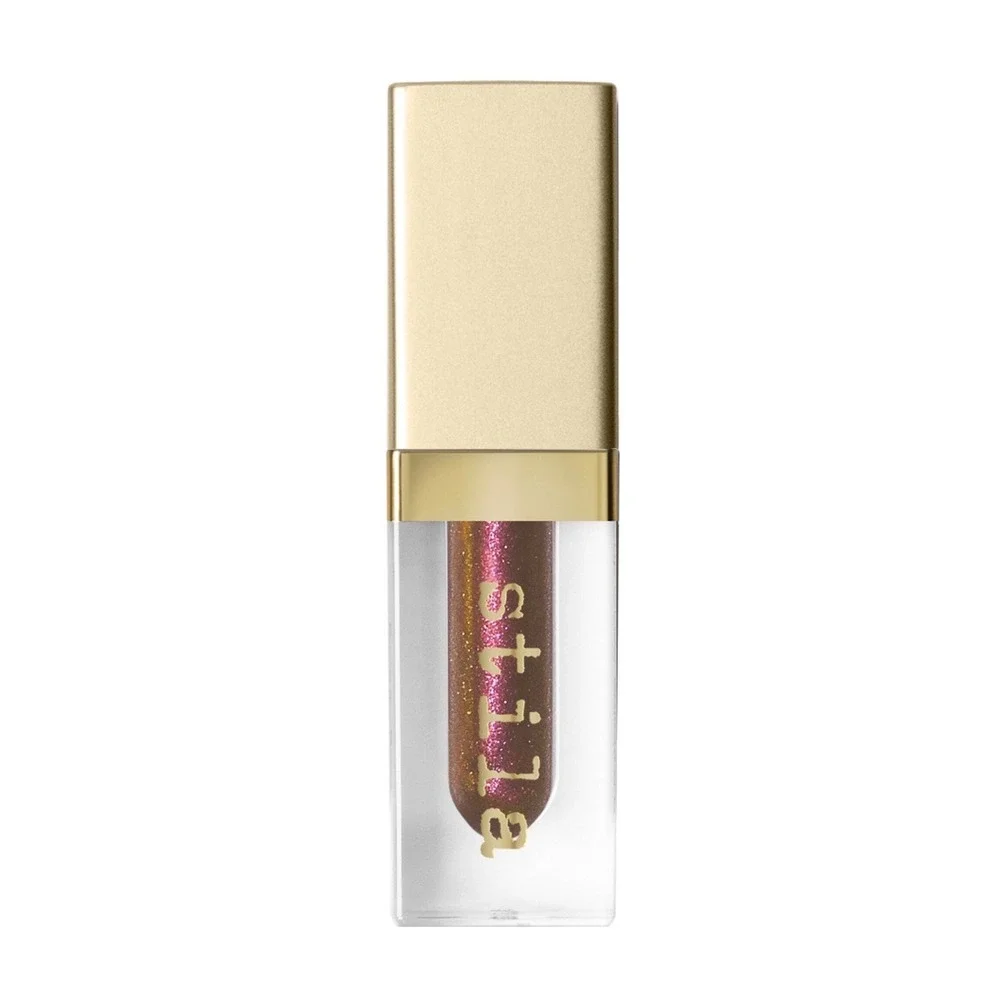 Stila Lip Gloss Beauty Boss Elevator Pitch Duo-Chrome Shimmer Mini Travel New